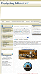 Mobile Screenshot of equippingministries.com